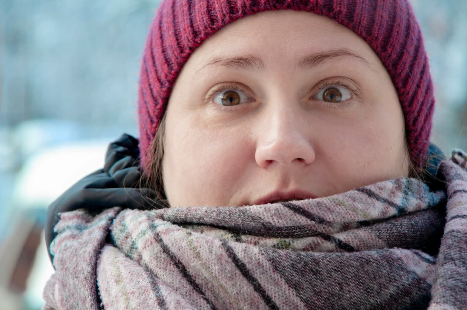 I Told My Wife She Was Drawing Her Eyebrows Too High...She Looked Surprised.
