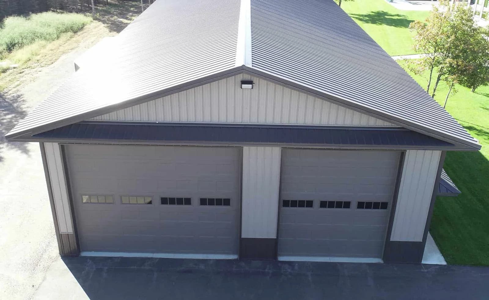 Pole Shed Garage by Sherman
