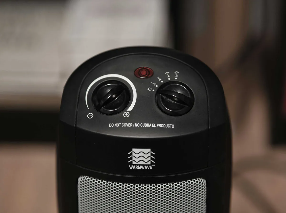 black space heater