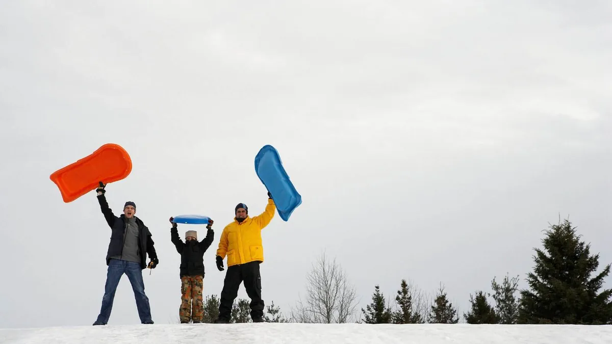 Winter Sledding