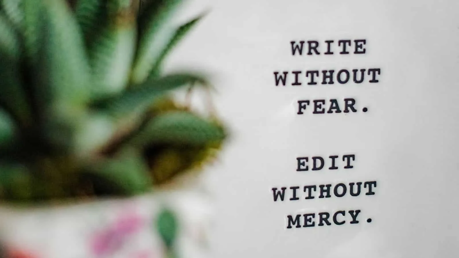 Write and Edit