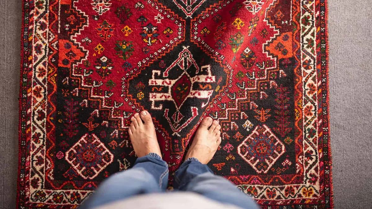 antique rug