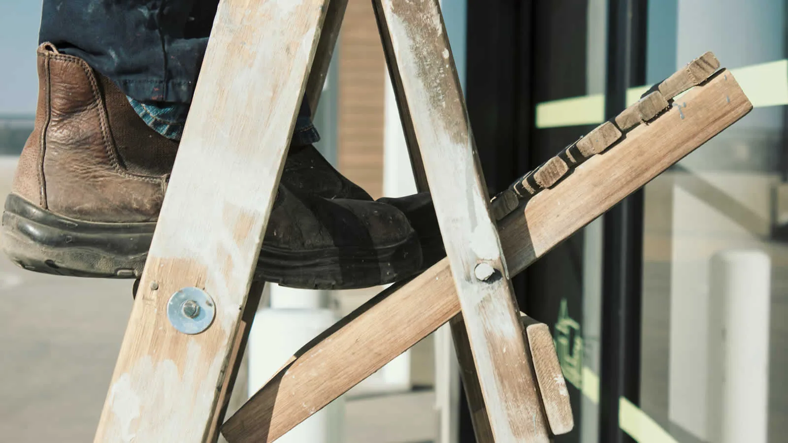 Wooden Step Ladder