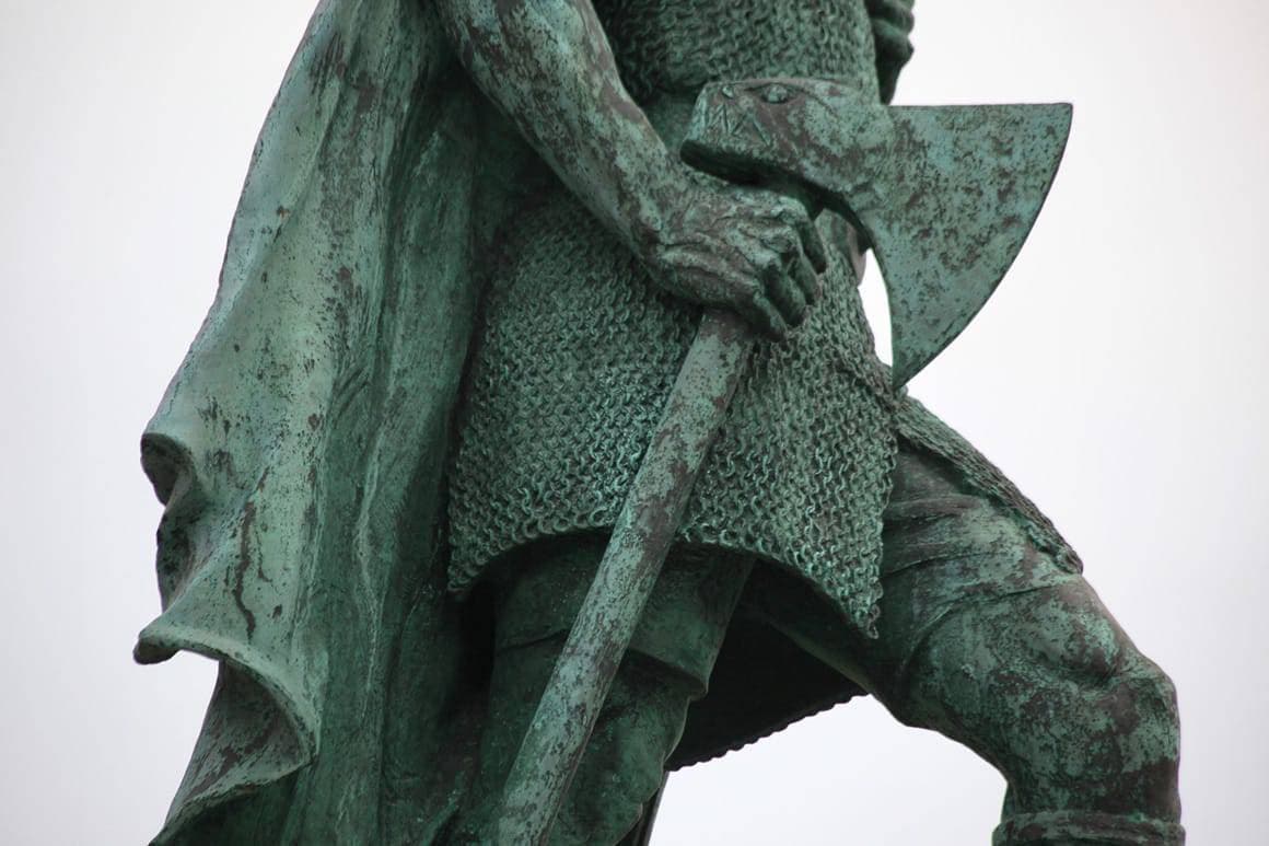 Sherman Buildings — Vikings seek shelter 2019 01 viking axe