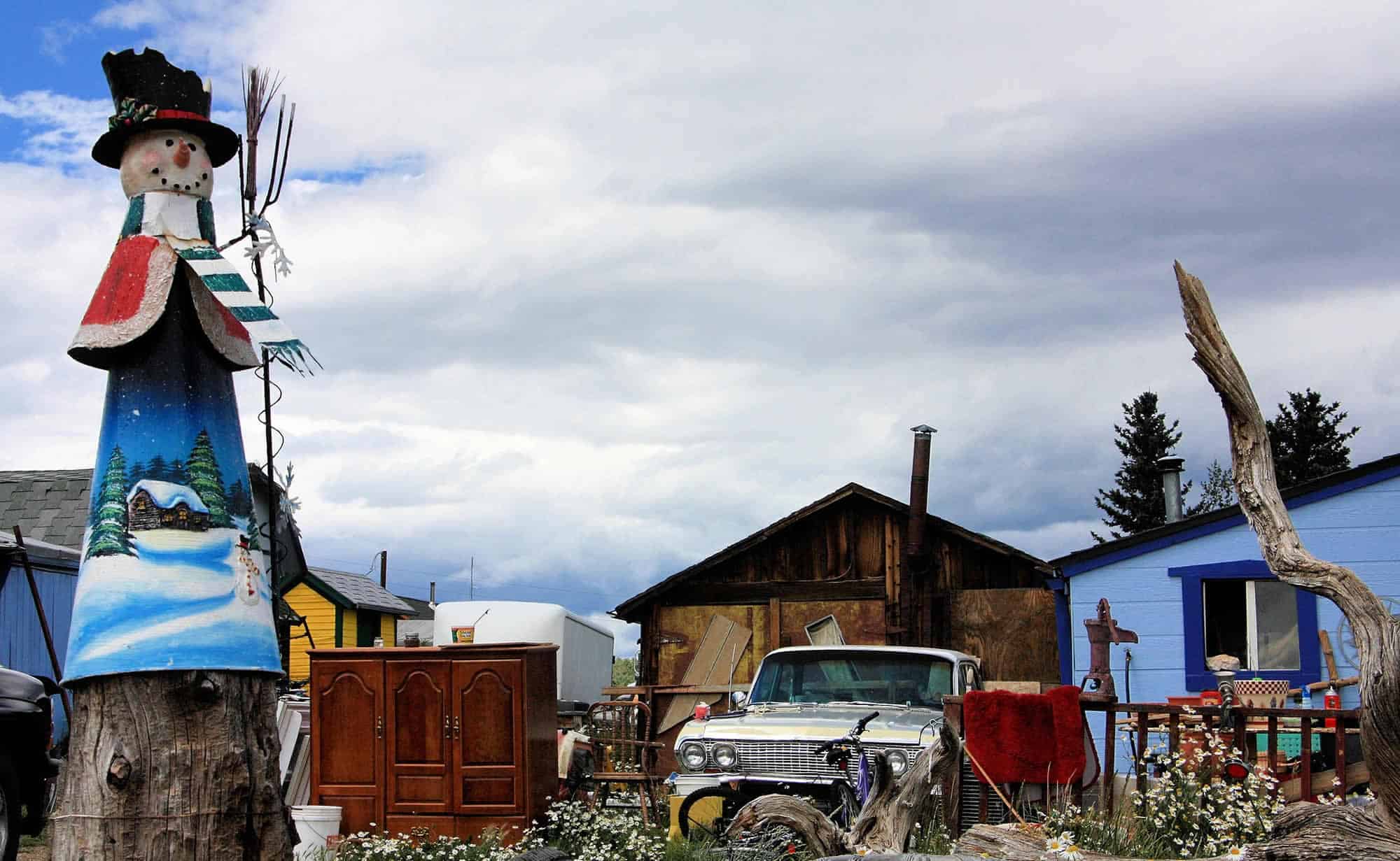 Sherman Buildings — Your barn door is open 2019 04 junk yard