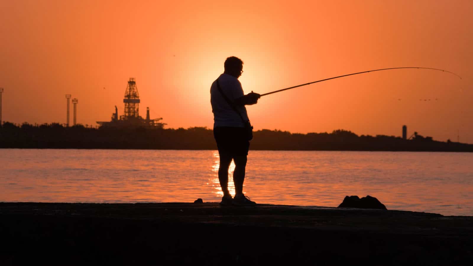 There's A Fine Line Between Fishing And Standing On The Shore Like An Idiot