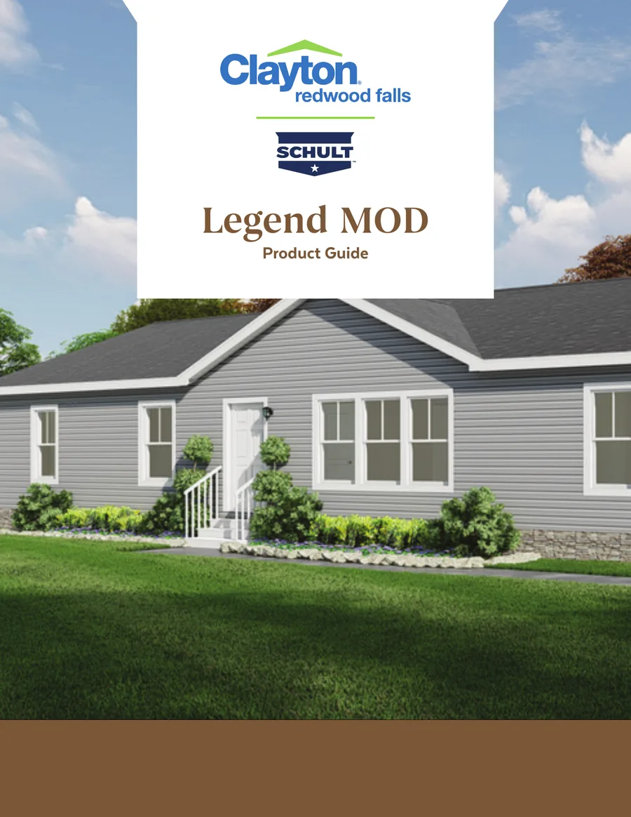 Clayton Redwood Falls Legend MOD brochure cover