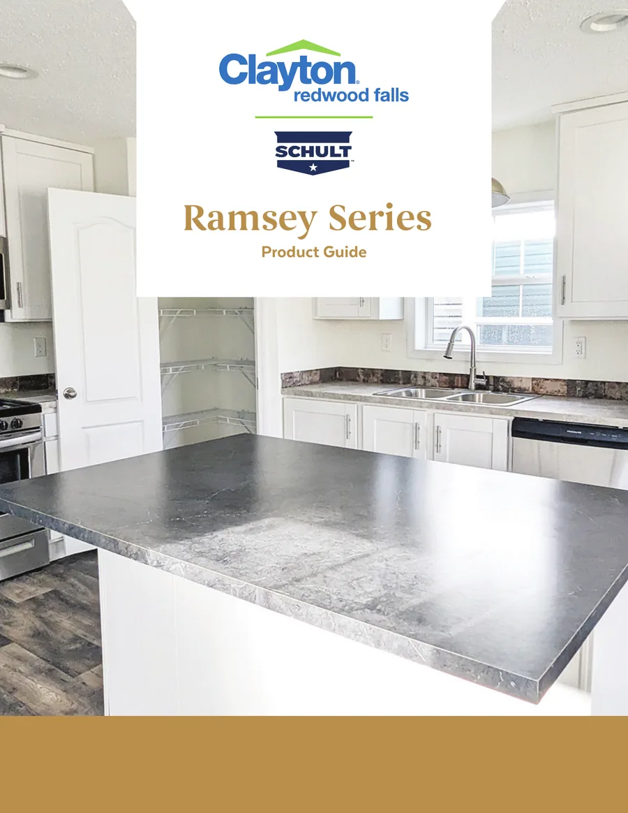 Clayton Redwood Falls Ramsey Series brochure cover