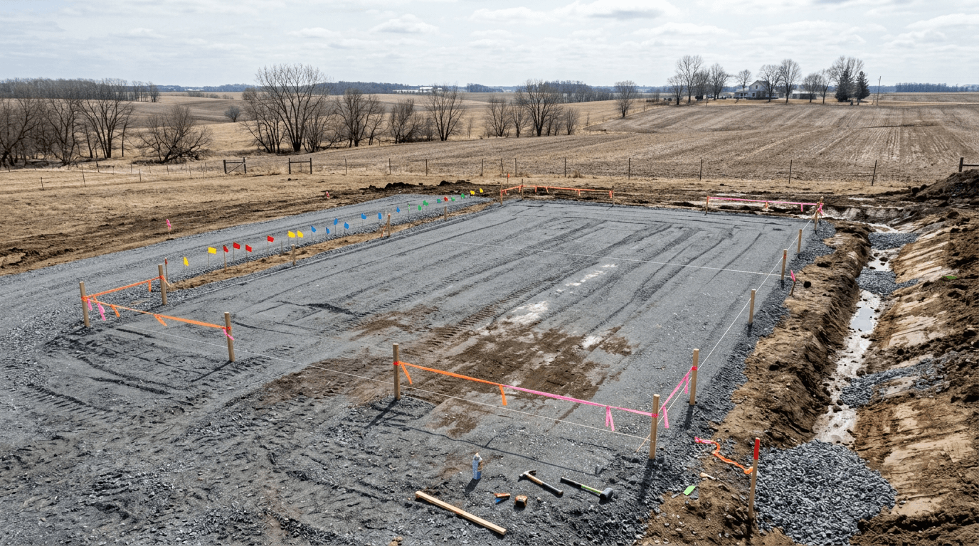 Site Prep Checklist Before Your Post-Frame Build