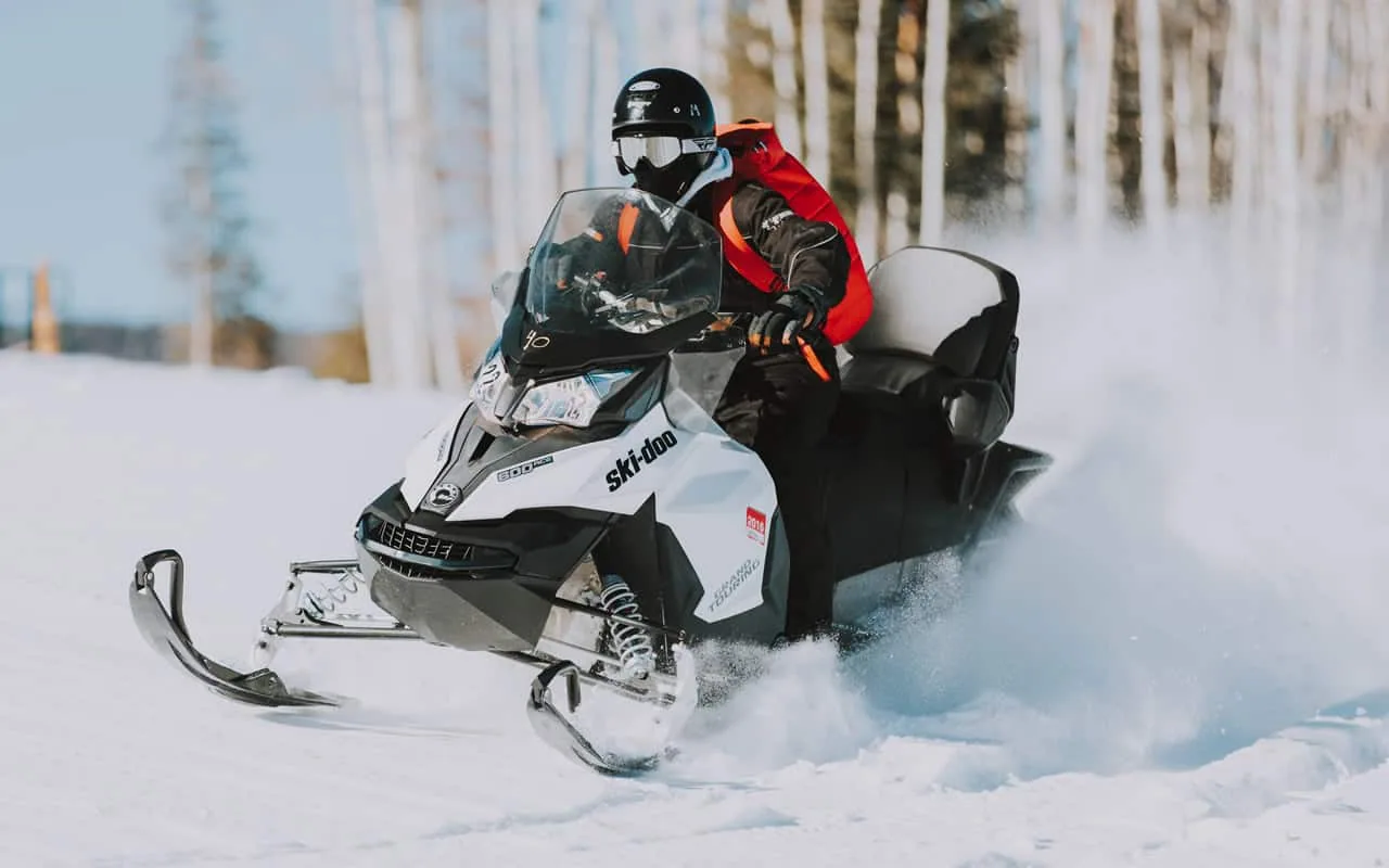 Snowmobiling in Brainerd