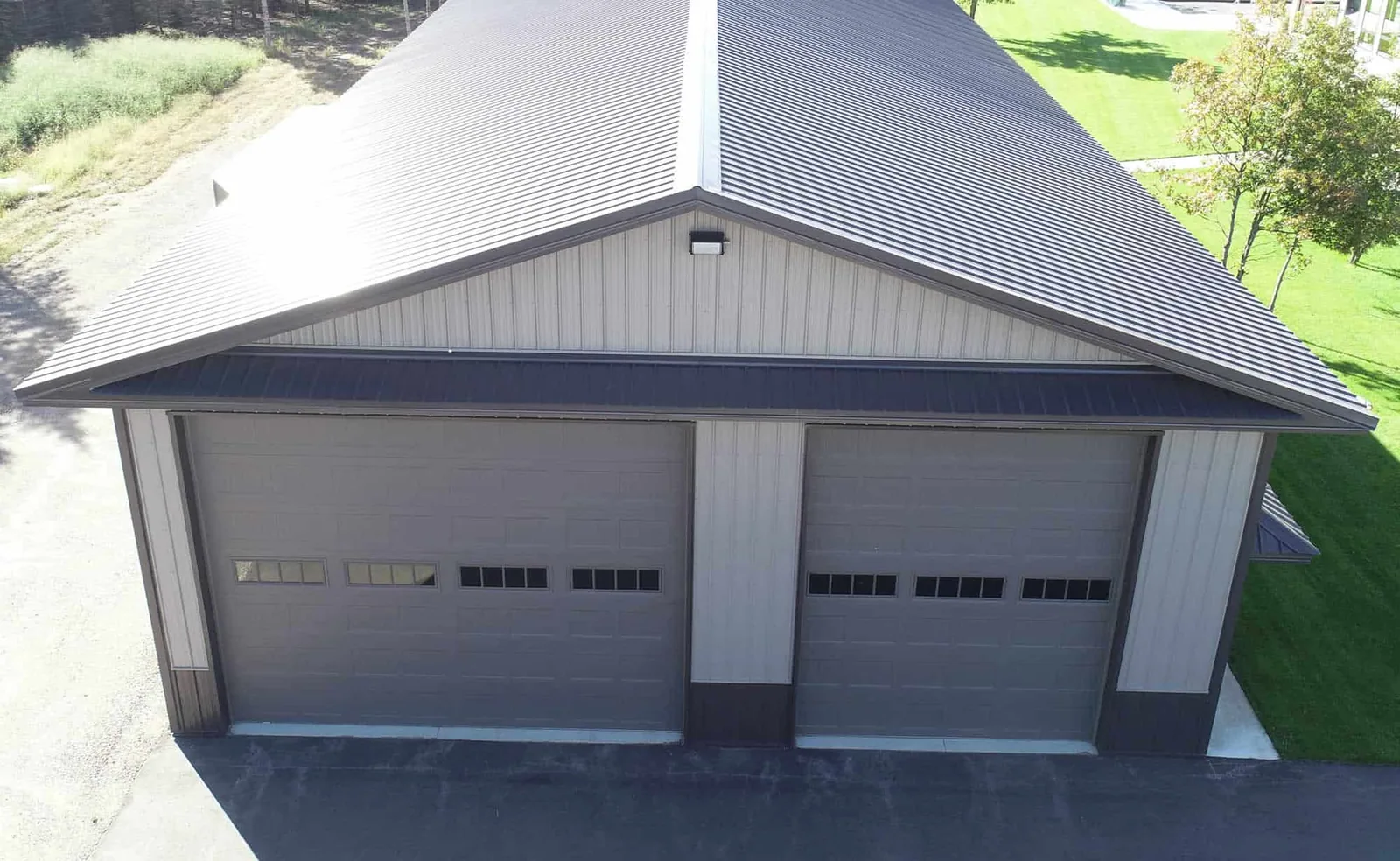 Pole Shed Garage by Sherman