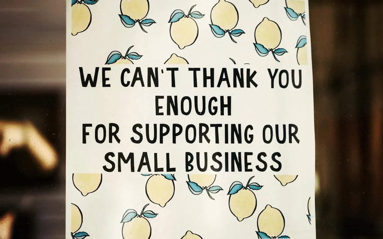Thank you for your business