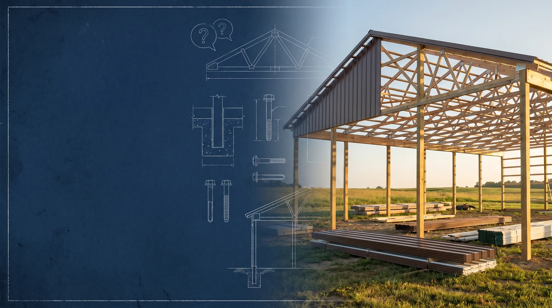 Pole Building FAQs | Doors, Costs & Construction | Sherman Buildings